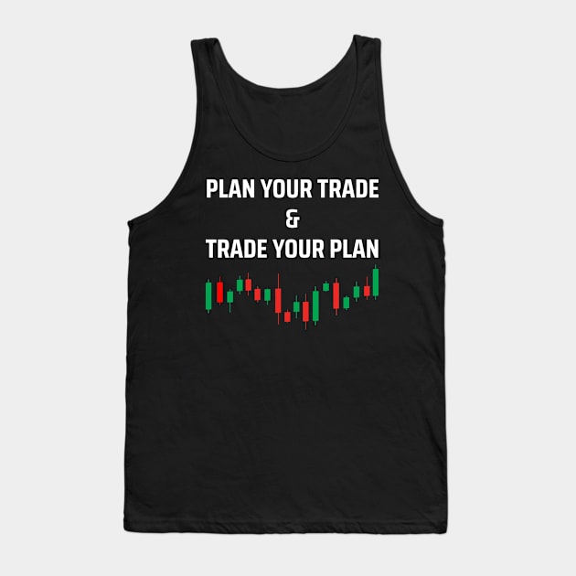 plan your trade investor trading bullish bearish Tank Top by RIWA